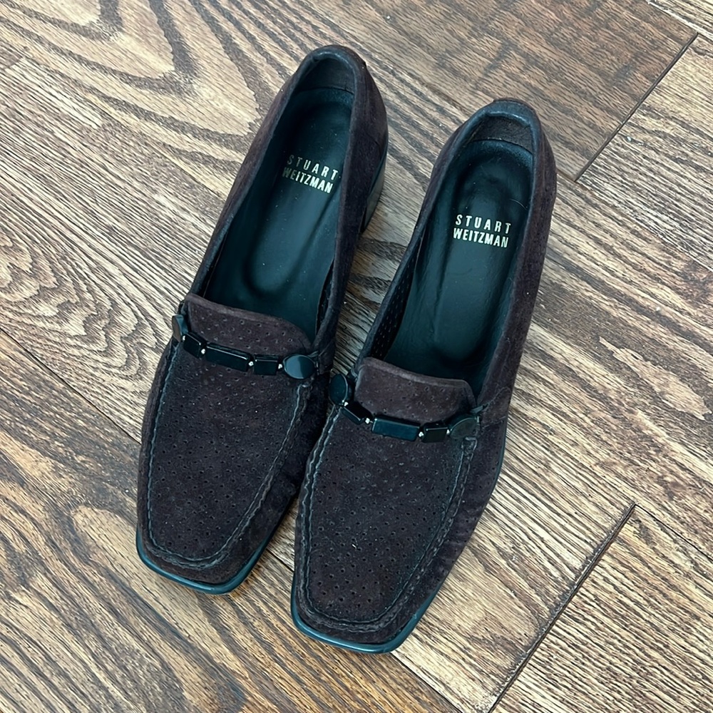 Stuart Weitzman Block Heel Loafers - image 1